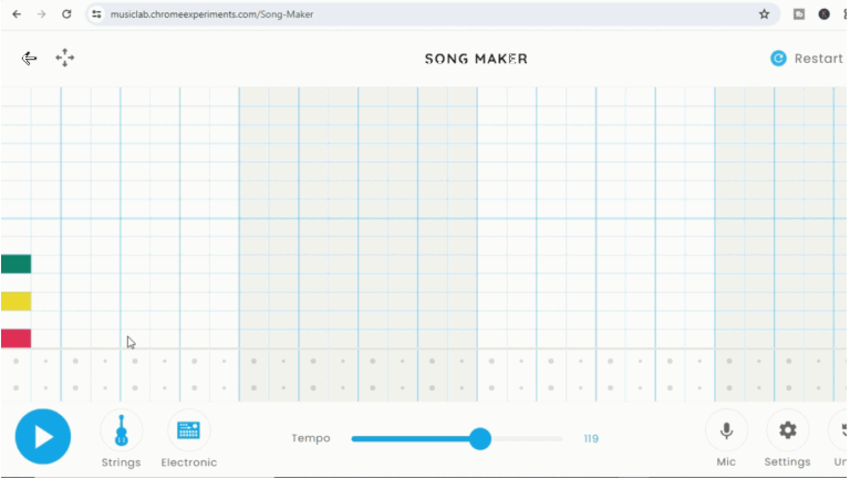 Chrome Music Lab