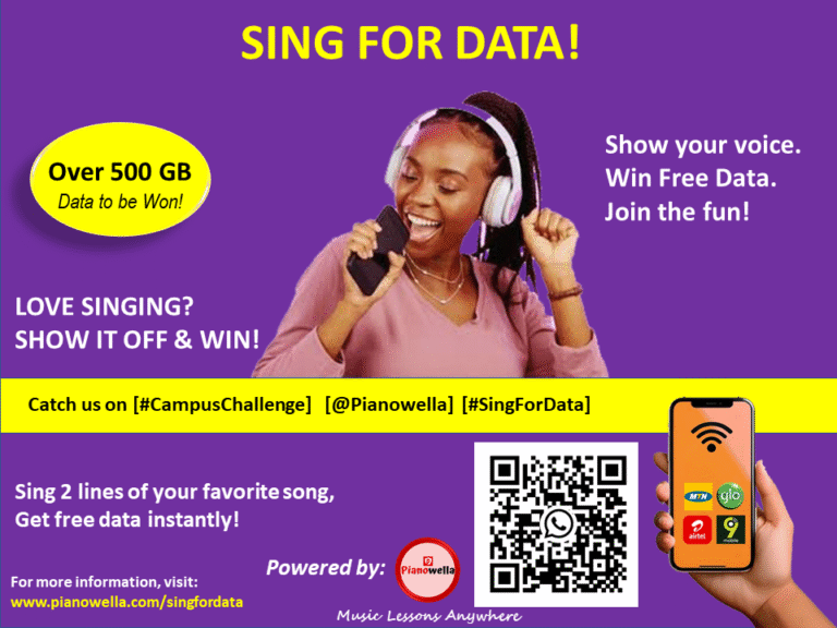 sing for data
