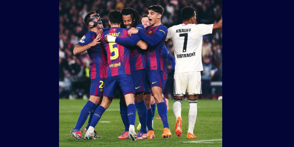 Barcelona vs Eintracht Frankfurt